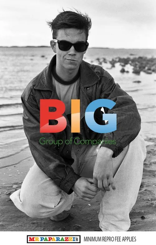 Young Robbie Williams Photoshoot in Wales