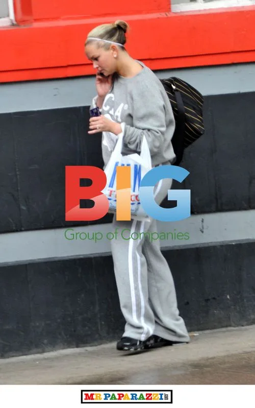 Jennifer Ellison Out and About in Glasgow