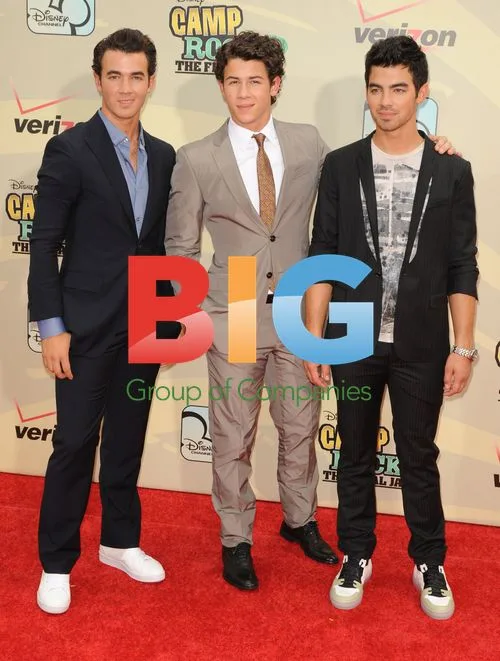 The Jonas Brothers at Camp Rock 2 Premiere