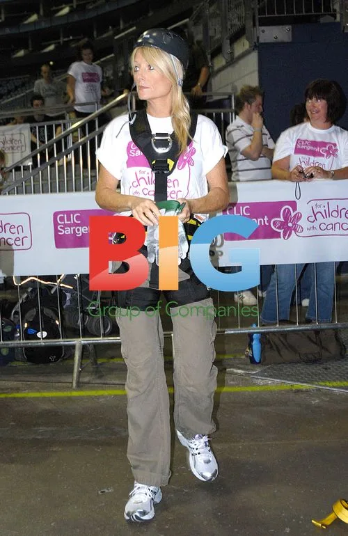 Gaby Roslin Abseil for Charity