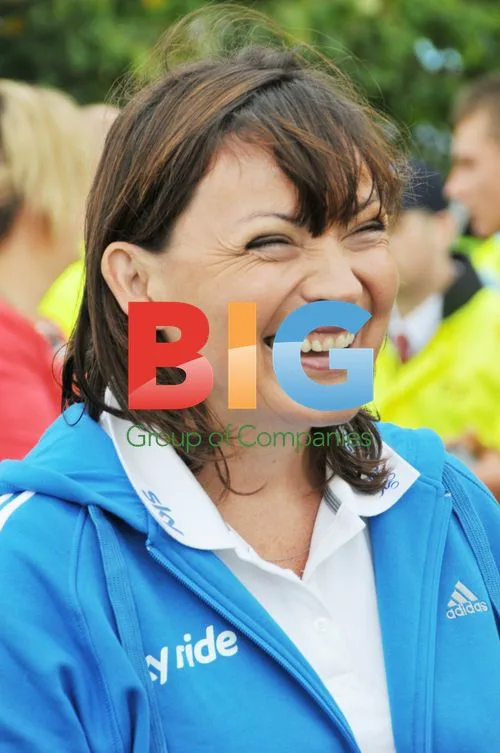 Lorraine Kelly & Chris Hoy at Skyride Event