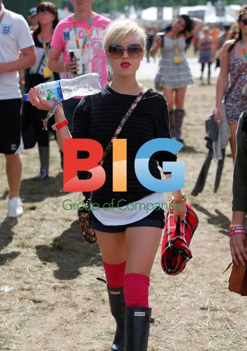 Jorgie Porter at V Festival, 2010
