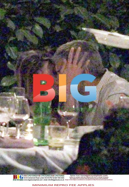 George Clooney and Elisabetta Canalis Dine in Italy
