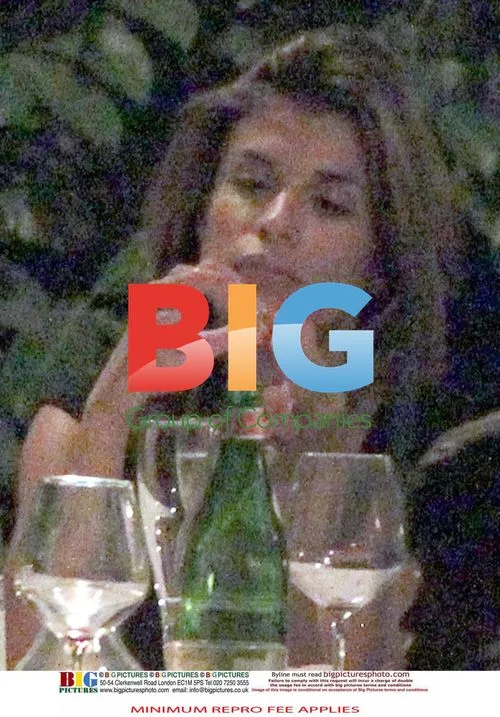George Clooney and Elisabetta Canalis Dinner in Italy