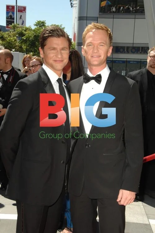 Neil Patrick Harris and David Burtka at Emmys