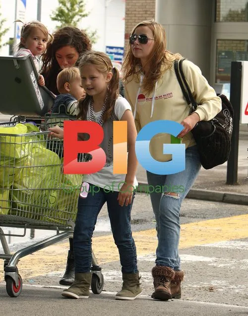 Charlotte Church Shopping at M&S