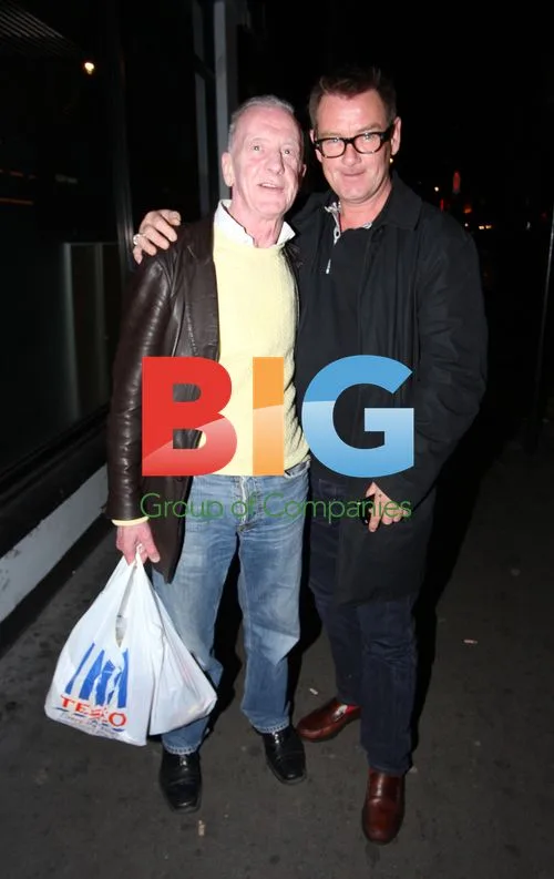 Chas Smash and Father at London Club