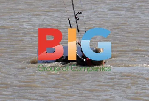 Richard Branson Kite-Surfing Attempt