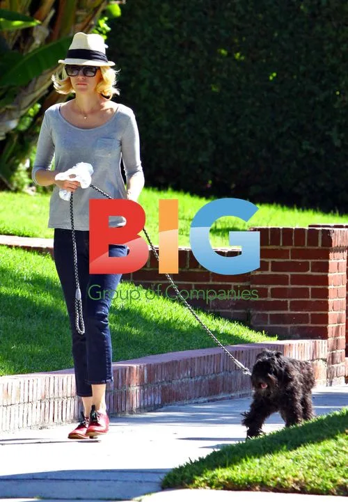 January Jones walks dog in Los Feliz