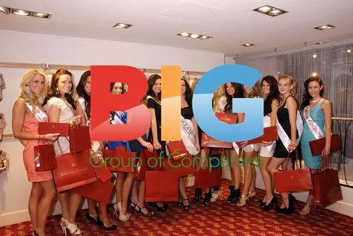 Miss England Finalists Choosing Lingerie