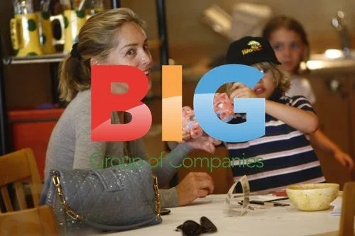Sharon Stone and son Roan out in Beverly Hills
