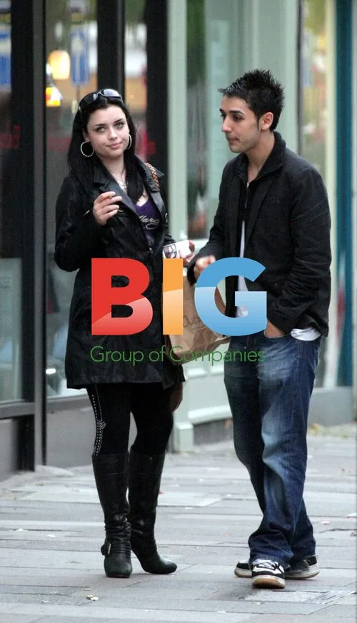 Eastenders Cast Members Shona and Ashley Leave Nando's