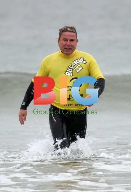 David Van Day Goes Surfing in Devon