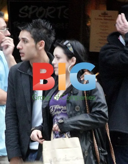 Shona McGarty and Eastenders co-star Ashley Kumar