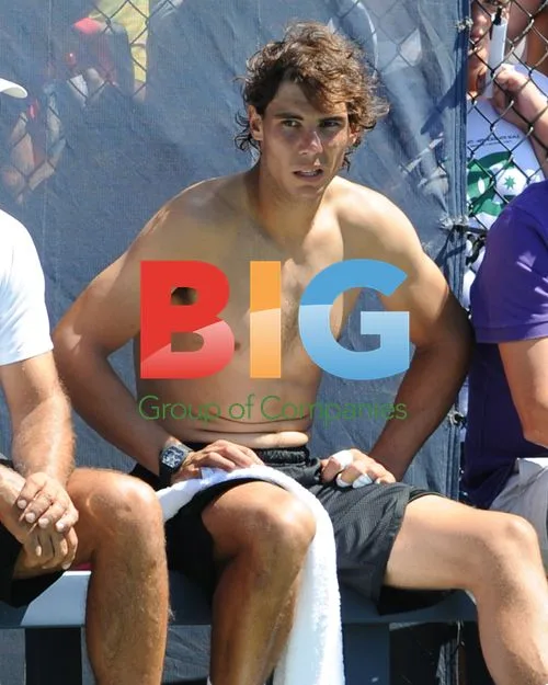 Rafael Nadal Practices at US Open