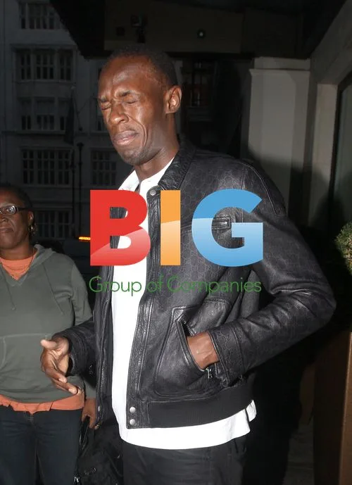 Usain Bolt at Mayfair Hotel