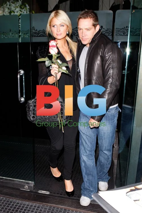Paris Hilton and Cy Waits on Date Night