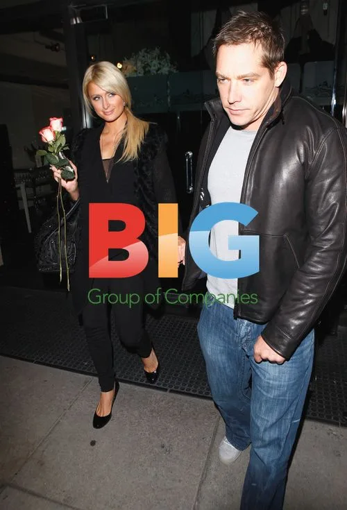 Paris Hilton and Cy Waits on Date Night
