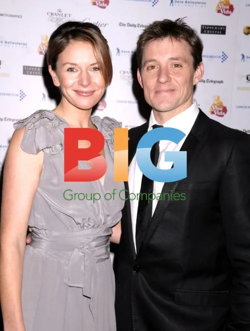 Di Stewart and Ben Shepherd at Cancer Research UK Gala