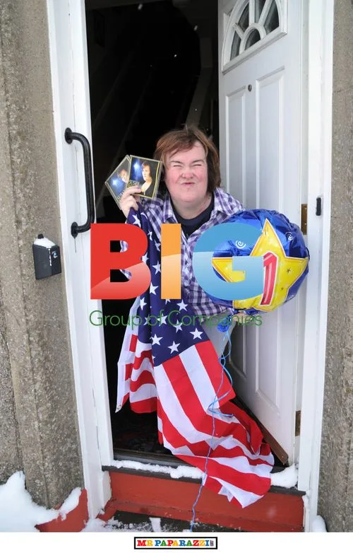 Susan Boyle Returns from New York