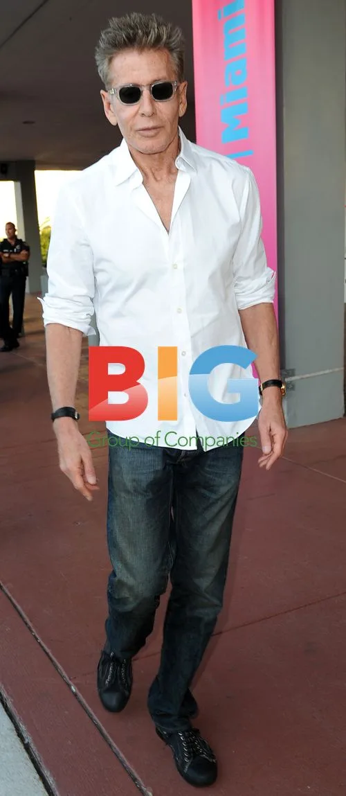 Designer Calvin Klein Leaves Art Basel Miami