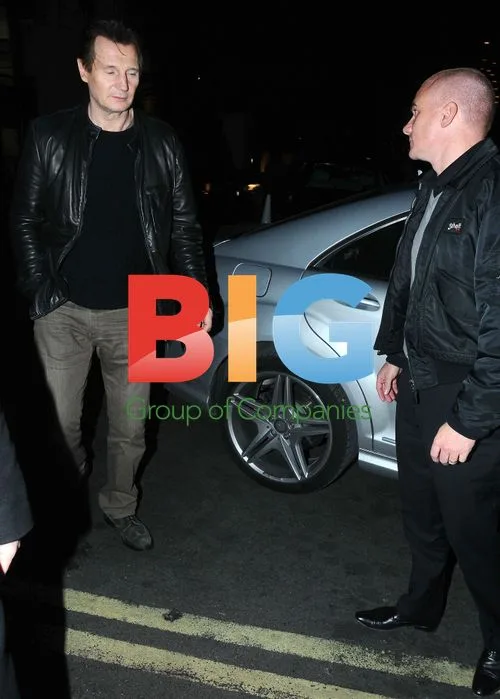 Liam Neeson Spotted with Mystery Companions