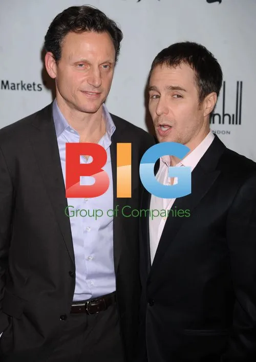 Tony Goldwyn and Sam Rockwell at Gotham Awards