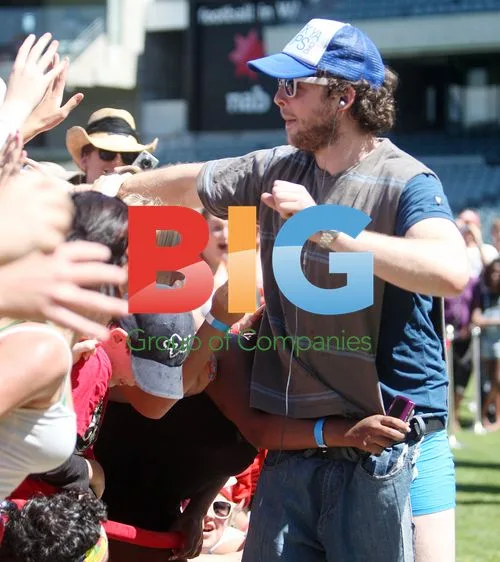 Hamish Blake & Andy Lee on stage