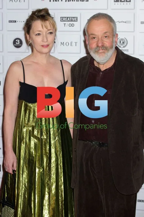 Lesley Manville and Mike Leigh at Independent Film Awards