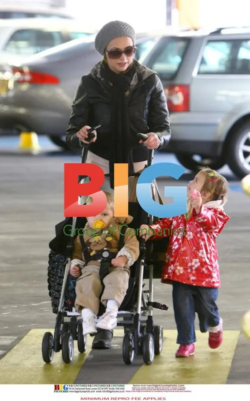 Charlotte Church Fills Up Car, Shops and Has Car Washed