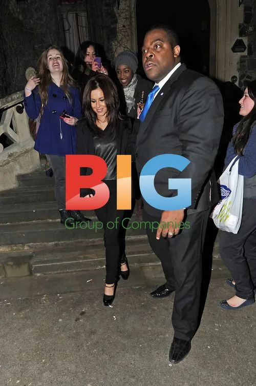 Cher Lioyd performs with Cheryl Cole