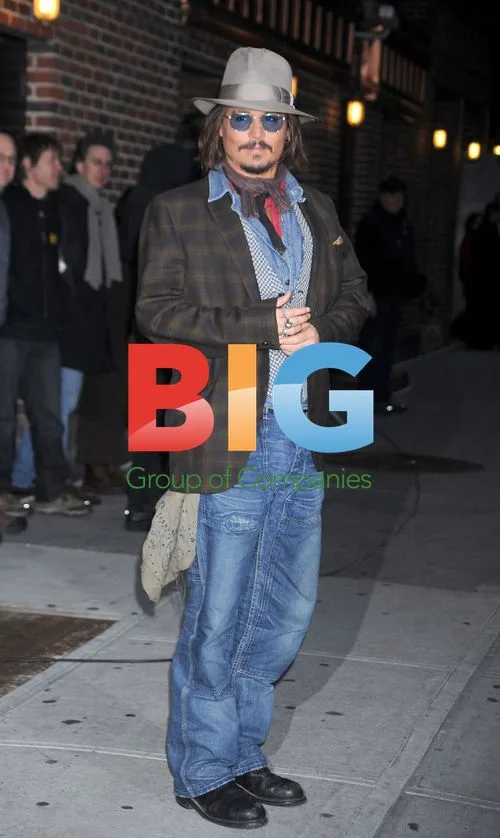 Johnny Depp on 'The Late Show'