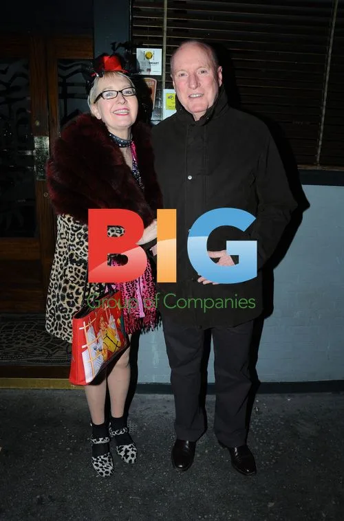 Celebrities at Groucho Club, London