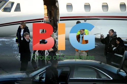Keanu Reeves Leaves Bydgoszcz Airport in Poland