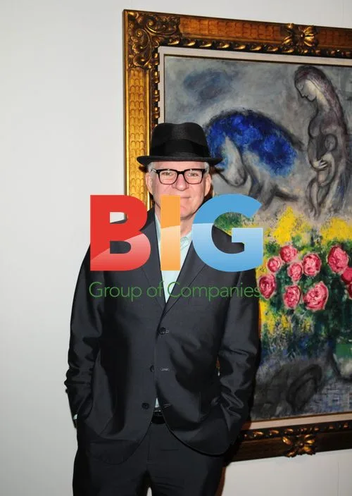 Steve Martin at Art Basel Miami Beach