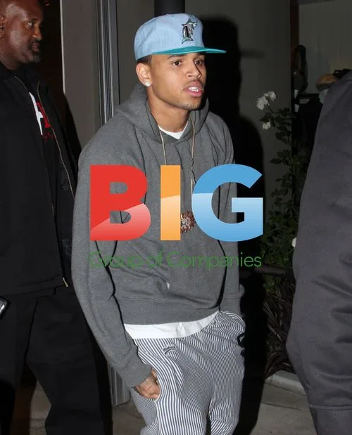 Chris Brown holiday shopping with girlfriend