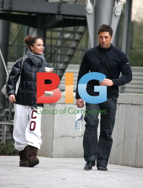 Gavin Henson and Katya Virshilas at Strictly Come Dancing Rehearsal