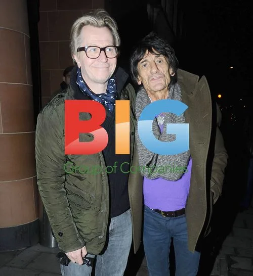 Gary Oldman and wife Alexandra at Cipriani London