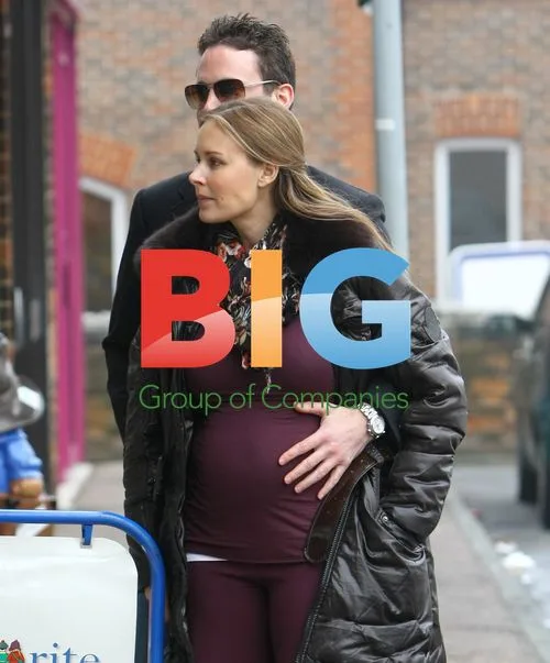 Gary Lucy and Natasha Out Shopping