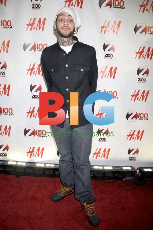 Travie McCoy at Z100 Jingle Ball