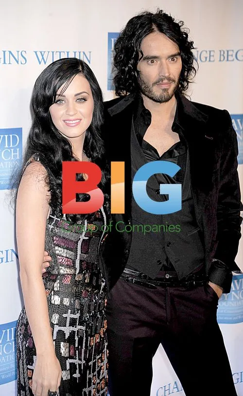 Katy Perry and Russell Brand at David Lynch Foundation Event