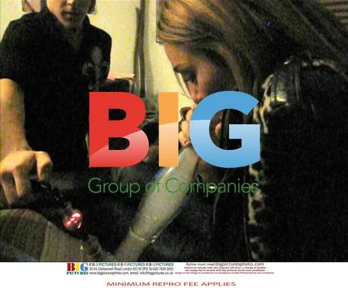 Miley Cyrus Partying with Friends