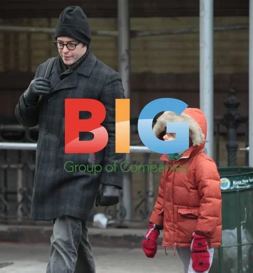 Matthew Broderick Takes Son to School