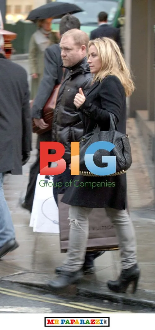 Meg Matthews Spotted Shopping in London