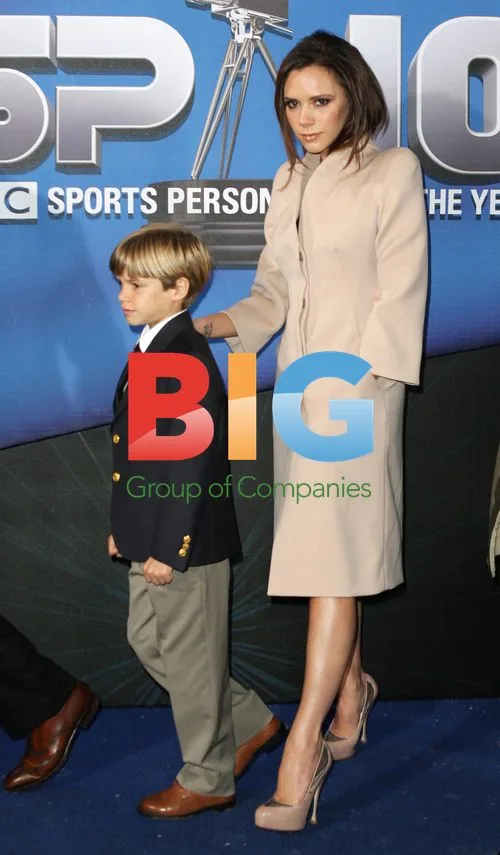 Beckham Family at Sports Personality of the Year 2010