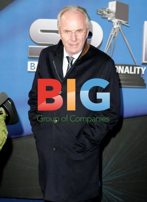 Sven-Goran Eriksson arrives at Sports Personality of the Year