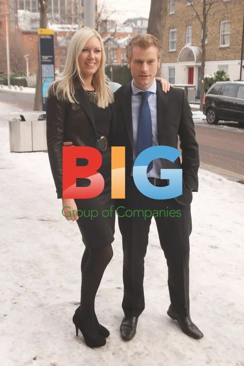 Celebrities in Snow at ITV Studios