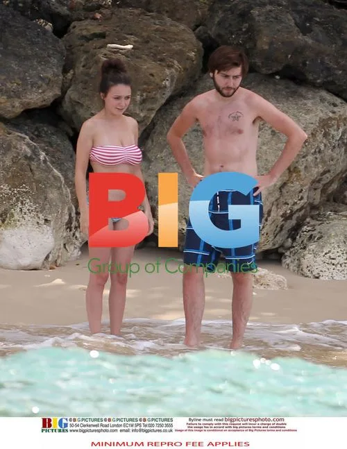 James Buckley and Clair Meek in Caribbean