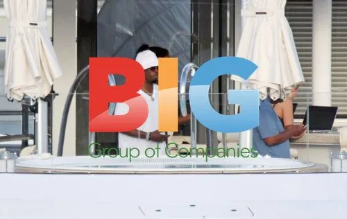 P Diddy with Kim Porter and Daughters on Yacht in Saint Barthelemy
