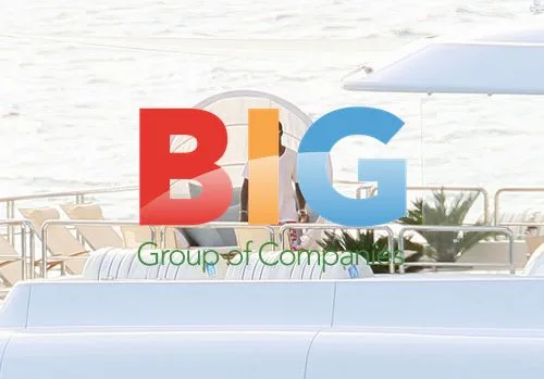 P Diddy with family on yacht in Caribbean